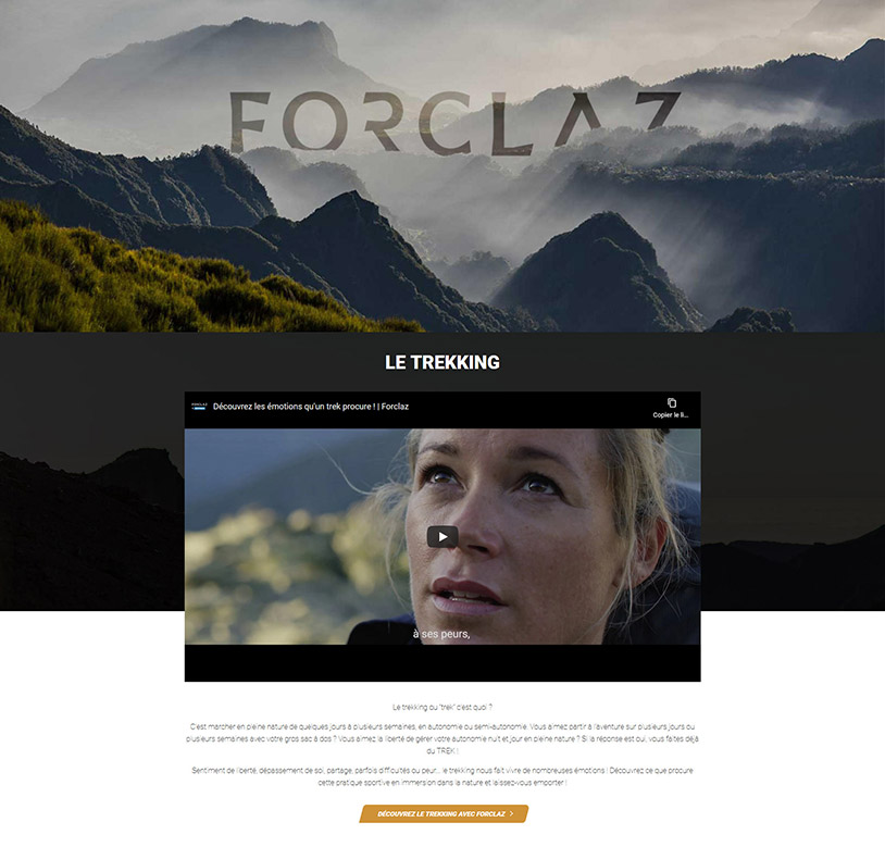Homepage Forclaz