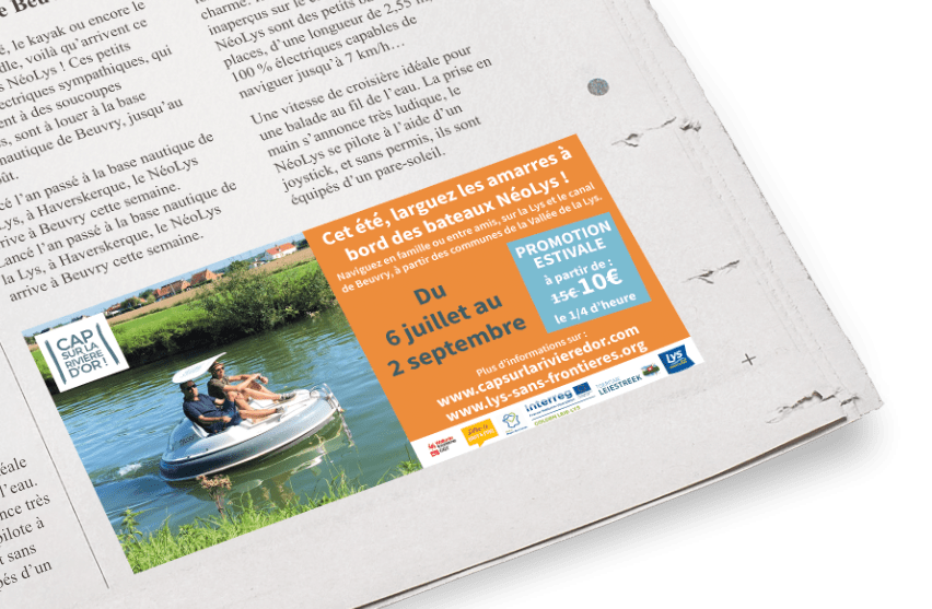 Publicité LSF journal LVDN
